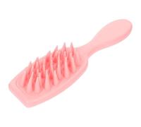 CHILDWEET Brosse à Cheveux Masseuse Brosse de Massage Confortable à Tenir Cuir Chevelu en Silicone et Abs pour Soins et Lavage des Cheveux Secs et Abîmés