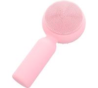 CHILDWEET Brosse Exfoliante Visage en Silicone à Deux Faces pour Nettoyage Doux et Massage, Facile à Saisir, Maison Voyages, Couleur Rose