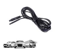CHILDWEET Câble D'extension pour Caméra de Recul 4 Broches 2,5m Noir en Plastique et Métal Résistant la Température Produits Chimiques pour Camping-Bus