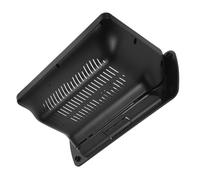 CHILDWEET Cadre D'autoradio en Plastique Noir pour Camion, Support Sécurisé et Installation Facile, Compatible Système Audio Grand Écran, Kit de Montage pour Camion