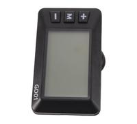 CHILDWEET Compteur LCD Écran Haute Visibilité, Design Plug and Play en Abs pour Vélo Électrique Connecteur Étanche 5 Broches pour Sorties VTT en Environnements Humides