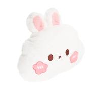 CHILDWEET Coussin Lombaire Installation Facile en Peluche Lapin Mignon de Voiture Design Multifonctionnel Adorable et Confortable Décoration Intérieure pour Voiture