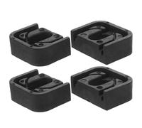 CHILDWEET Coussinets Anti-vibrations en Caoutchouc pour Unité Extérieure de Climatiseur, 4pcs, Support Vibration pour Fête Estivale, Forte Capacité de Charge et Antidérapant