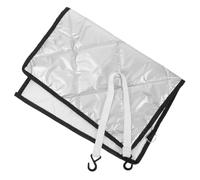 CHILDWEET Couverture Isolante Thermique pour Aliments en Polyester Argenté 60x40 Cm, Protège la Saleté et Conserve Chaud ou Froid, pour Repas en Extérieur