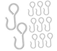 CHILDWEET Crochets De Fixation en Fer Solide 23mm pour Housses De Sièges Auto, 50 Pièces, Fixation Simplifiée pour Usage Automobile