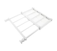 CHILDWEET Étagère de Rangement Extensible Ajustable sans Perçage pour Placard et Armoire Séparateur Modulable pour Penderie Organisateur Polyvalent sans Clous Réglable Blanc