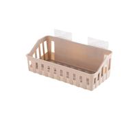 CHILDWEET Étagère Murale Abs pour Salle de Bain Ventouse, Facile à Monter et Repositionnable, Support pour Papier Toilette et Savonnette, pour Salle de Bain Compacte