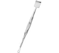 CHILDWEET Extracteur de Points Noirs Outil de Grattage Facial Polyvalent Double Extrémité en Acier Inoxydable pour Nettoyage Visage, pour Voyage