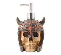 CHILDWEET Flacon Tête De Mort Flacon Pompe De Shampoing 300ml Distributeur De Liquide Pour Décoration Intérieure Style Halloween Bonne Étanchéité Réutilisable En Résine PP