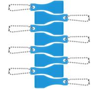 CHILDWEET Grattoirs en Plastique Bleu, Outil à Gratter de Loto Léger et Facile à Utiliser Lot de 10 pour Jeux à Gratter Variées