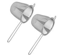 CHILDWEET Infuseur à Thé Accessoires Pratiques en Acier Inoxydable 2pcs Passoire à Thé Réutilisable Grosse Capacité Facile à Nettoyer