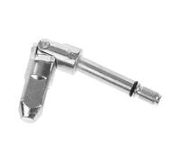 CHILDWEET Joint de cardan inférieur en acier argent, arbre de cric universel horizontal, pour levage de charges lourdes sur voiture et moto