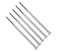 CHILDWEET Kit de 5 Tournevis en Métal Argenté Outil Polyvalent et Facile D'utilisation pour Réparation D'instruments à Vent pour Flûte, Piccolo et Saxophone