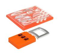 CHILDWEET Kit Expériences Scientifiques Optiques pour Physique Ensemble Complet de Lentilles Convexes et Prismes Équipement Pédagogique Polyvalent pour Démonstration et Apprentissage École