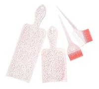CHILDWEET Kit Meche Cheveux Professionnel Brosse et Peigne en Abs et Nylon, Facile à Ranger et Réutilisable, pour Salon ou Usage à Domicile