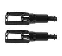 CHILDWEET Lot de 2 Pompes à Vide Manuelles Noires pour Ventouses D’acupuncture, Poignée Portable Ergonomique Compatible Massage Corporel, Utilisation Maison Bureau et Voyage, Accessoire