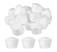 CHILDWEET Lot de 20 Moules à Gâteau en Mousse Réutilisables pour Décoration Diy, Modèles Légers de Cupcakes et Muffins Adaptés aux Fêtes et Mariages