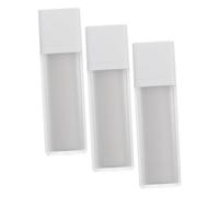 CHILDWEET Lot de 3 Flacons Pompe Airless 50 Ml en Matériau Solide Flacons Distributeurs de Lotion Rechargeable pour Soin du Visage et Voyage Récipient Cosmétique Airless Pratique et