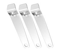 CHILDWEET Lot de 3 Mini Ouvre-bouteilles en Acier Inoxydable, Portable et Multifonction, pour Flacons de Liquides Oraux et Bouteilles, Outil Infirmier Compact la Cuisine et Usage Médical