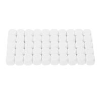 CHILDWEET Lot de 50 Dés Blancs Carrés en Acrylique 16mm pour Jeux de Société Faces Vierges Surface Lisse Options Multiples d'impression pour Jeux de Plateau Créatifs