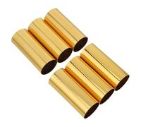 CHILDWEET Manchons Métalliques E14 Thermique Haute Performance Lot de 6 pour Douilles de Candélabre Adaptés pour Lustres Suspendus en Métal Doré