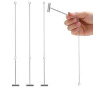 CHILDWEET Marteau Multifonction Argenté en Fer pour Borne D'incendie et Point D'appel D'urgence, Prise en Main Sécurisée, Pack de 4 pour Usage en Situations D'urgence