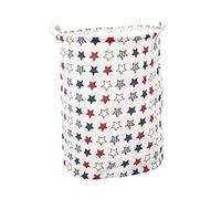 CHILDWEET Panier à Linge Avec Poignées De Rangement Pour Salle De Bain Et Chambres Pour Étudiants Bébés Avec Étoiles