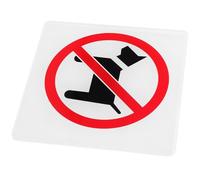 CHILDWEET Panneau Interdiction Animaux Domestiques pour Entrée Magasin Signalisation Interdite Aux Chiens Prévention Conflits et Réactions Allergiques