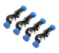 CHILDWEET Pinces Croisées Prise Confortable Lot de 4 en Aluminium Réglables Support à Angle Droit pour Laboratoire et Usage Domestique