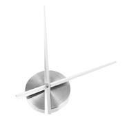 CHILDWEET Plaque D'aiguilles D'horloge Outil de Remplacement et Réparation en Alliage D'aluminium Argenté Style Classique et Silencieux pour Horloge Murale