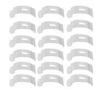 CHILDWEET Plaques de Réparation Métalliques pour 20 Pièces Rideau Vertical | Fixation Robuste, Installation Simple, Compatibilité Étendue, Accessoires pour Stores et Rideaux, Usage Intérieur