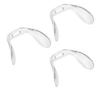 CHILDWEET Plaquettes pour Pont de Nez de Lunettes, 3 Pièces en Plastique Dur Résistantes la Casse, Antidérapantes, pour Garçon et Filles et Port Prolongé