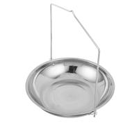 CHILDWEET Plateau de Pesée en Acier Inoxydable et Pelle de Pesage Industrielle avec Chaîne, Balance Mécanique Précise, Solide et Suspendue, Accessoire la Cuisine pour Pesage en Vrac en