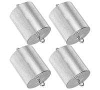 CHILDWEET Poids D'étalonnage avec Double de 200g Ensemble de 4 Précision et Exactes en Science pour Expériences de Laboratoire