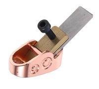 CHILDWEET Rabot à Main en Acier Rapide et Laiton pour Luthier, Outil de Luthier pour Alto et Violon, Finition Haute Brillance, Fabrication Artisanale pour Travail du Bois Couleur Aléatoire