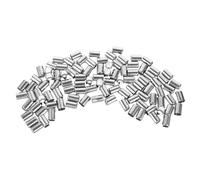 CHILDWEET Raccords Hydrauliques en Acier Inoxydable 13 MM Manchons de Réparation Haute Pression Kit 200 Pièces pour Sertissage de Tuyaux de Torche Accessoires Compresseur Air Usage