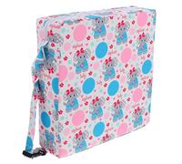 CHILDWEET Rehausseur de Chaise Haute pour Garçon et Filles en Polyester Bleu, Coussin Imperméable et Amovible pour Repas et Écriture, Adapté aux Tout-petits de 1 à 5 Ans