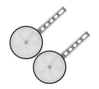 CHILDWEET Roues Stabilisatrices en Plastique et Acier, Roues d'apprentissage Universelles Accessoires de Stabilisation Fiables pour Vélo Garçon et Filles 12-20 pour Vélo Garçon Fille