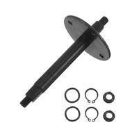 CHILDWEET Roulement D’axe Central pour Vélo D’Appartement Roulement D’Arbre D’entraînement pour Vélo de Fitness Fer Noir Stabilité du Volant Transmission Stable pour Réparation