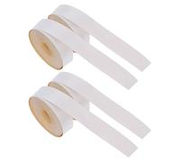 CHILDWEET Ruban Adhésif Blanc pour Abat-jour en Tissu, 4 Rouleaux de 5m, Design Unique et Utilisation Polyvalente pour Salons et Chambres