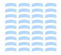 CHILDWEET Ruban Adhésif Papier Bleu 36pcs Adhésif Collant et Pratique pour Extensions de Cheveux pour Remplacement et Fourniture de Perruques