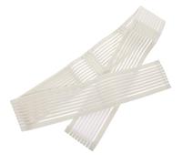 CHILDWEET Sangle de Fixation Abdominale Élastique en Nylon Blanche, Dispositif de Maintien Facile à Utiliser pour Patients Péritonéaux en Médecine Rénale