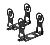 CHILDWEET Support de Caméra de Recul Noir en Fer 2pcs Compatible Camion SUV Design Compact pour Montage Facile sur Rétroviseur Arrière