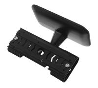 CHILDWEET Support de Caméra Plaque Arrière Ajustable pour Rétroviseur Automobile en Alliage D'aluminium et Abs Noir pour Enregistreur de Conduite Intérieur Voiture