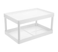 CHILDWEET Support Multifonction Étagère en Plastique Stable pour Espace D'étude ou Balcon, Rangement Salle de Bain Compact