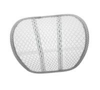 CHILDWEET Tampon De Massage à La Taille Oreillers Repose-tête Matelas Respirant Oreiller De Cou Pour Fauteuil Inclinable Couverture Gonflable Vol Avion Dormeur Voiture Fil D'acier Blanche