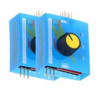 CHILDWEET Testeur de Moteur et Servo pour Modèles Rc, Facile à Utiliser avec 3 Voyants, Composants Électroniques Bleus pour Test de Cohérence et Débogage Moteur