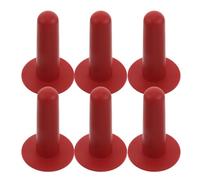 CHILDWEET Tétine en Silicone Expérience D'alimentation Naturelle 6 Pièces Rouge Ergonomique Débit Optimisé pour Jeunes Animaux et Veaux pour L'alimentation Artificielle en Ferme