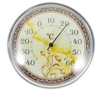 CHILDWEET Thermomètre pour Chambre D'garçon et Filles Compact Calibration Automatique en Abs Plastique et Verre, pour Salle à Manger ou Jardin, Appareil de Mesure de Température Précis