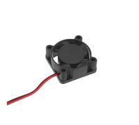 CHILDWEET Ventilateur de Refroidissement PC Silencieux 25 MM Dc 24V Mini Ventilateur Portable en Plastique pour Boîtier Ordinateur et Amplificateur, Flux D’Air Puissant, Câble Prise, Usage